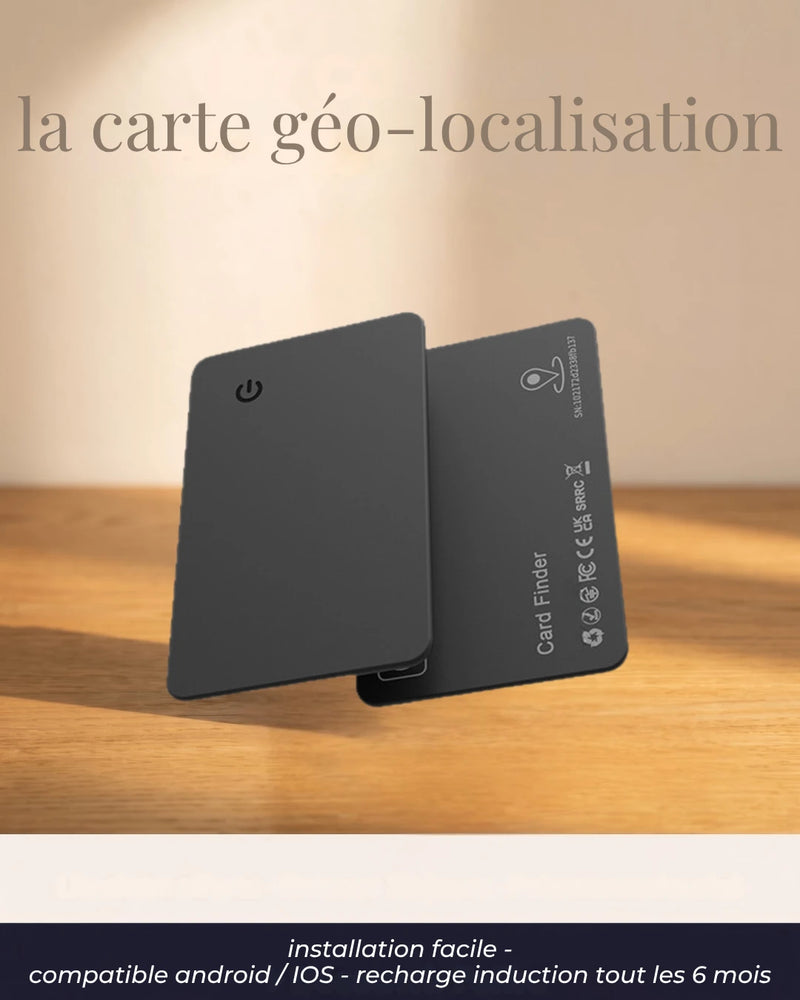 Le Tout-en-Un connecté — Cuir Premium (carte géo-localisation incluse)📍