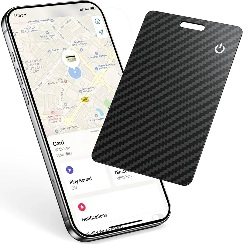Portefeuille Ultra-Slim Vélin Paris + Carte de géo-localisation